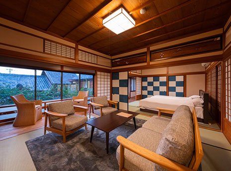 Guest room at Izutsuro No.9