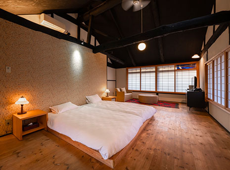 Guest room at Izutsuro No.6